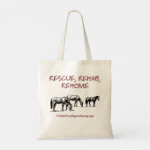 Tote Bag Secourt, Rehab, Rehome Budget Fourre-tout (Dos)