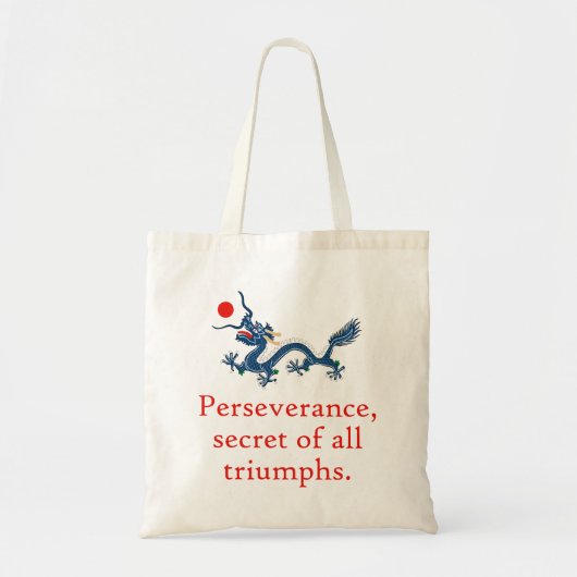 Tote Bag Secret De Persévérance De Tous Les Triomphes - Per (Devant)