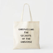 Tote Bag Secrets de l'Univers Physics Enseignant en Science (Devant)