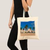 Tote Bag Secteur d'art déco de plage du sud Miami (Devant (produit))