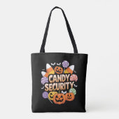 Tote Bag Sécurité de Halloween Candy (Dos)