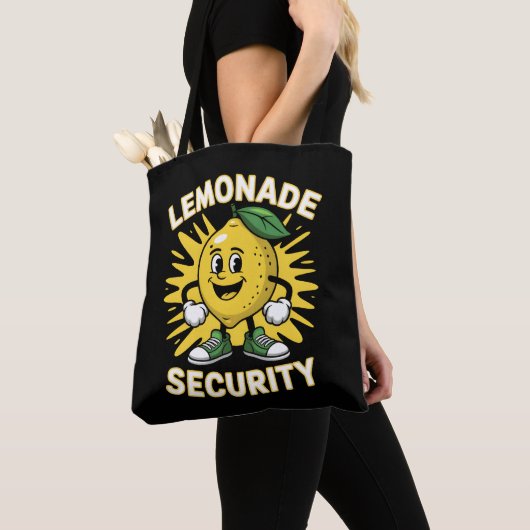 Tote Bag Sécurité du socle Lemonade (De près)
