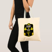 Tote Bag Sécurité routière à bicyclette (Devant (produit))