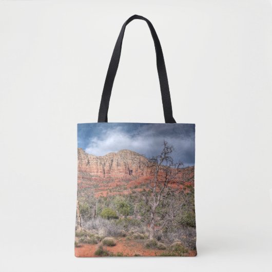 Tote Bag Sedona Arizona paysage rocheux rouge (Devant)