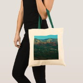 Tote Bag Sedona et Coffee Pot Rock vus d'en haut (Devant (produit))