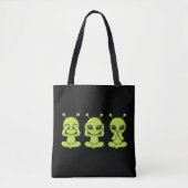 Tote Bag See, Hear, Speak No Evil (Devant)
