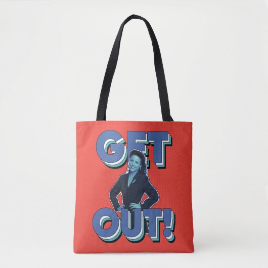 Tote Bag Seinfeld | Elaine - Sortez ! (Devant)