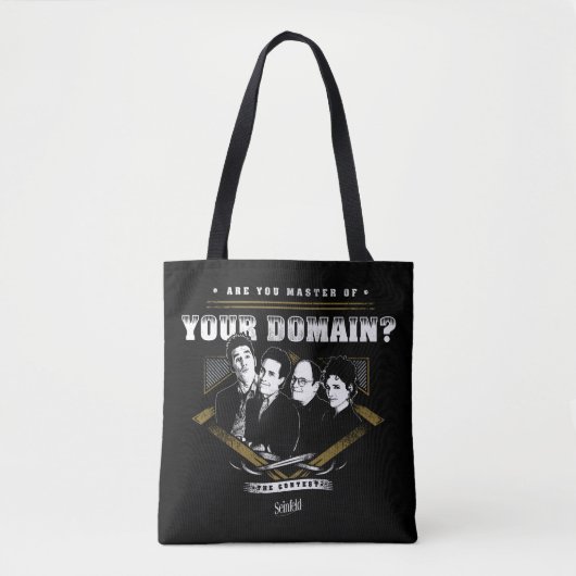 Tote Bag Seinfeld | Êtes-vous maître de votre domaine? (Devant)