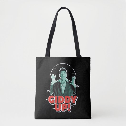 Tote Bag Seinfeld | Kramer - Giddy Up! (Devant)