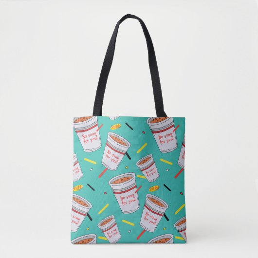 Tote Bag Seinfeld | Pas de soupe pour vous Motif (Devant)