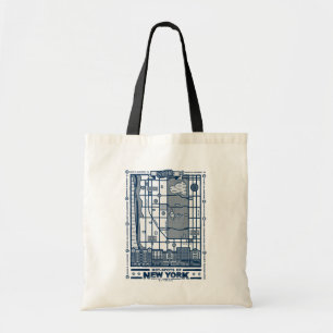 Tote Bag Seinfeld Points chauds de la carte de New York