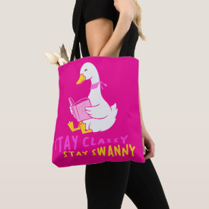 Tote Bag Séjour Classé Séjour Swanny Amusante Lecture Swann