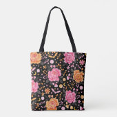 Tote Bag Séjour Éffrayant Cute Bats Pastel Halloween (Dos)