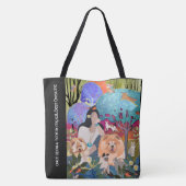 Tote Bag SÉJOURNER ENFANT GYPSY SAUVAGE - CHOW fourre-tout/ (Dos)