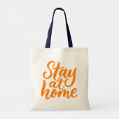 Tote Bag Séjournez À La Maison (Dos)