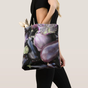 Tote Bag Sélection des plantes pourpres du marché agricole