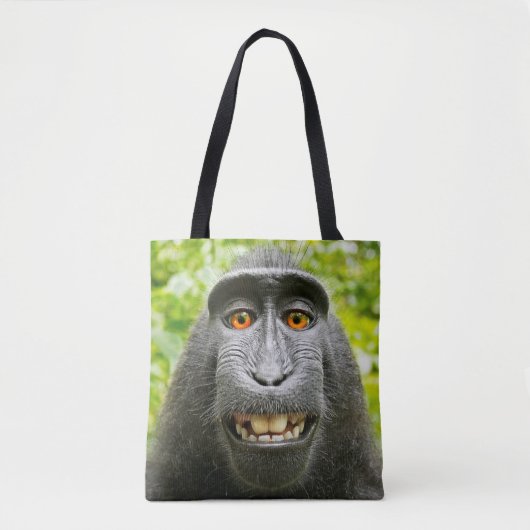 Tote Bag Selfie de singe (Devant)