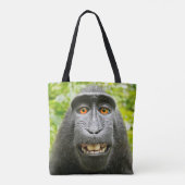 Tote Bag Selfie de singe (Dos)