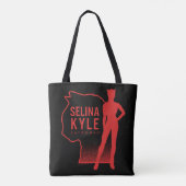 Tote Bag Selina Kyle Catwoman - logo (Dos)