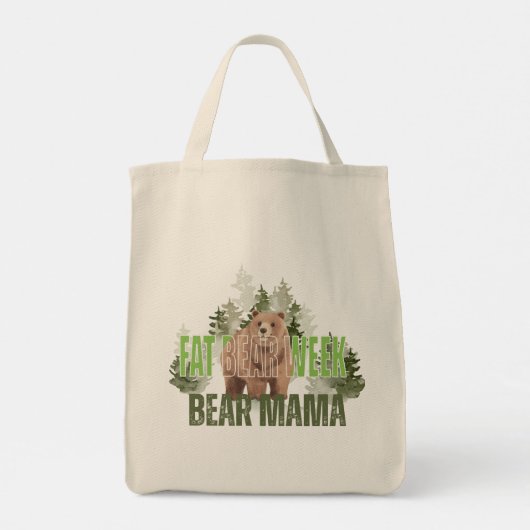 Tote Bag Semaine de l'ours gras (Dos)