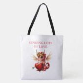 Tote Bag Sending Lots of Love (Devant)
