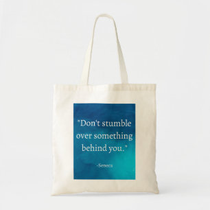 Tote Bag Seneca : Concentrons-nous sur l'avenir, ne tombez