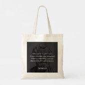 Tote Bag Seneca's Division : Les Doers et les Critiques (Dos)