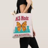 Tote Bag Sensibilisation à la sensibilité chimique multiple (De près)