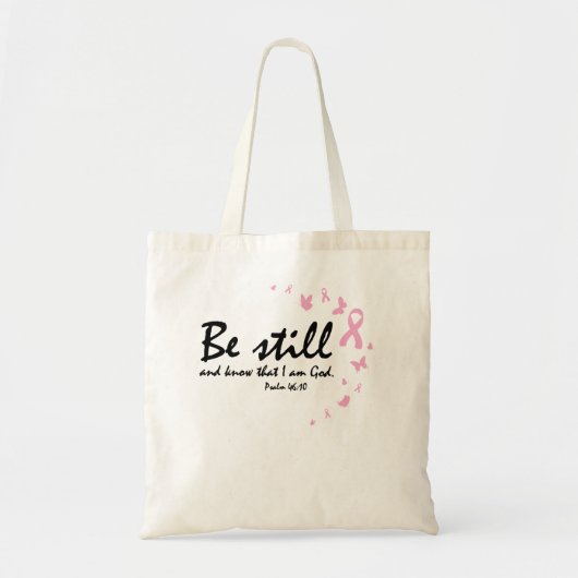Tote Bag Sensibilisation au cancer du sein Religieux Chrisi (Devant)