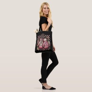 Tote Bag Sensibilisation au cancer du sein Ruban rose