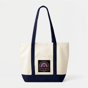 Tote Bag Sensibilisation au syndrome de rétrospective Purpl