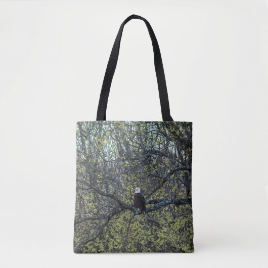 Tote Bag Sensibilisation aux aigles (Devant)