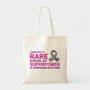 Tote Bag Sensibilisation aux maladies rares Confusion des m