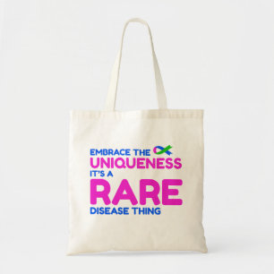 Tote Bag Sensibilisation aux maladies rares uniques