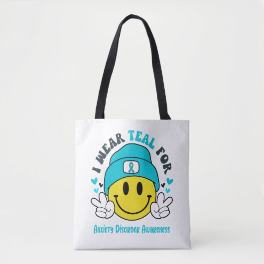 Tote Bag Sensibilisation aux troubles anxieux Cadeaux de so (Devant)