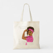 Tote Bag Sensibilisation Des Femmes Au Cancer Du Sein En Oc (Dos)