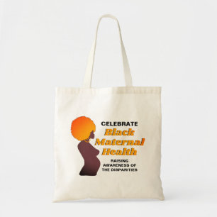 Tote Bag Sensibilisation SANTÉ MATERNELLE NOIRE