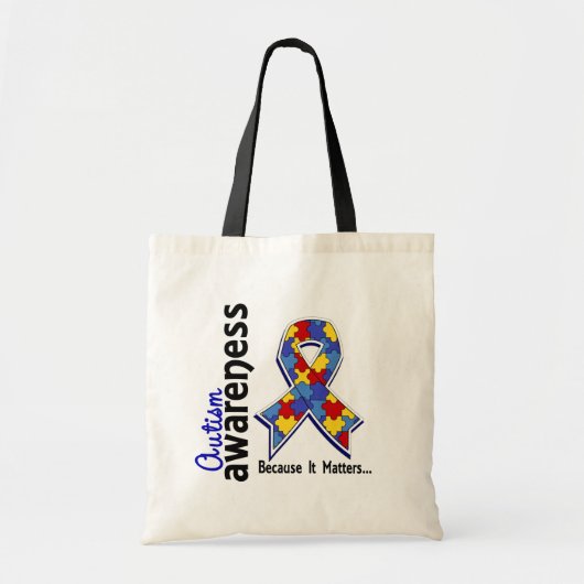 Tote Bag Sensibilisation sur l'autisme 5 (Devant)