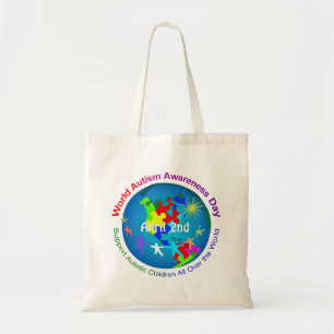 Tote Bag Sensibilisation sur l'autisme mondiale