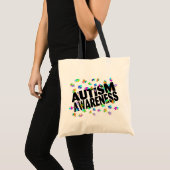 Tote Bag Sensibilisation sur l'autisme (pp) (Devant (produit))
