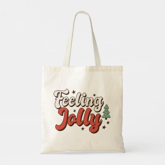 Tote Bag Sentez Jolly Noël rétro (Dos)