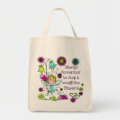 Tote Bag Sentez les fleurs (Devant)