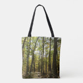 Tote Bag Sentier des Appalaches en octobre à Shenandoah (Dos)