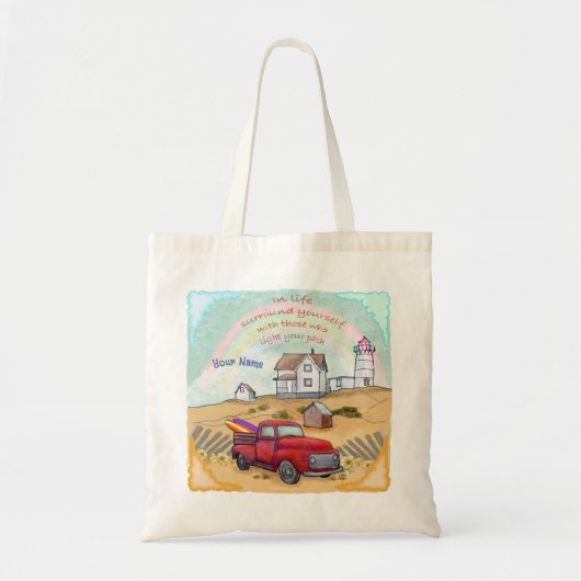 Tote Bag Sentier du phare (Devant)