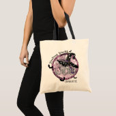 Tote Bag Sentiment Kinda Witchy Parties scintillant Nom d'H (Devant (produit))
