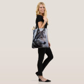 Tote Bag Sentinelle au clair de lune (Sur le modèle)