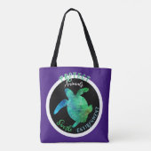 Tote Bag Sentinelle de la vie marine (Dos)