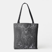 Tote Bag Sentinelle Hibou ailé par BurnsInHell (Dos)