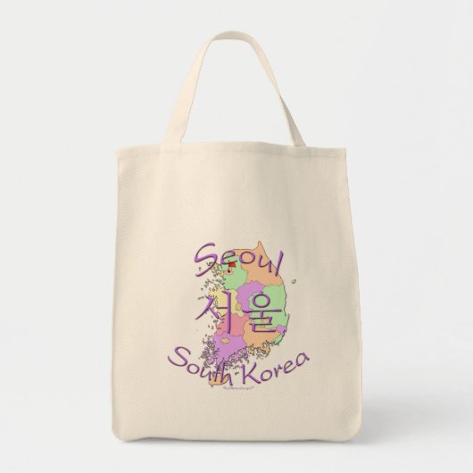 Tote Bag Séoul Corée du Sud (Devant)