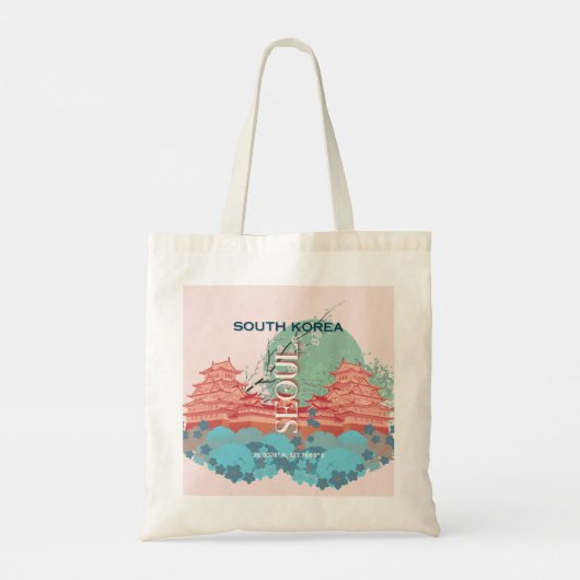 Tote Bag Séoul Corée du Sud (Dos)